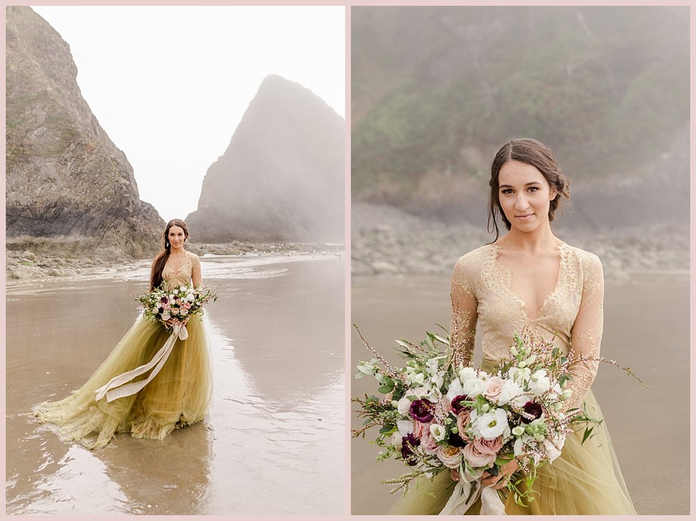 Oregon Coast Wedding & Elopement Brogan Marie Photography
